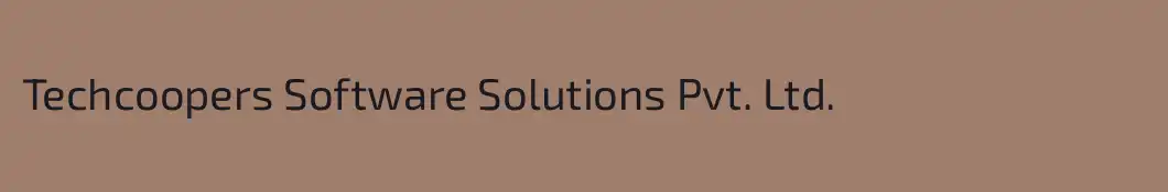 Techcoopers Software Solutions Pvt. Ltd.